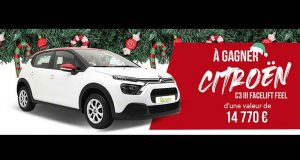 Gagnez une voiture Citroën C3 (valeur 14770 euros)