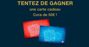 10 cartes cadeau Cora de 50 euros offertes