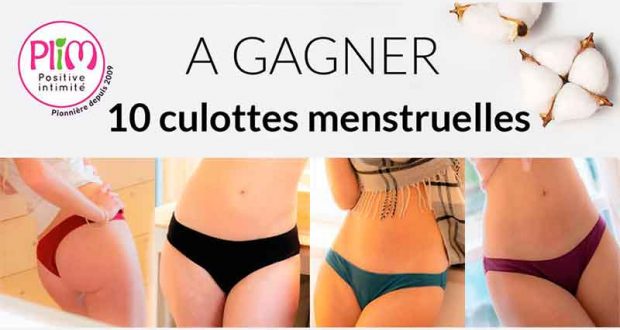 10 culottes menstruelles offertes