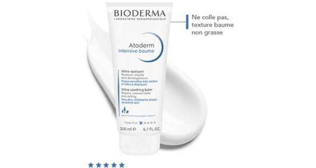 100 Baumes Atoderm Intensive de Bioderma offerts