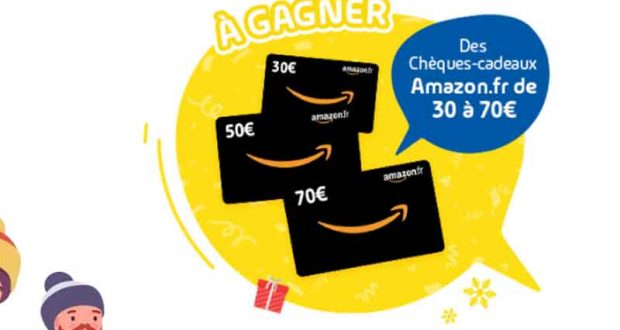 16 chèques-cadeaux Amazon offerts