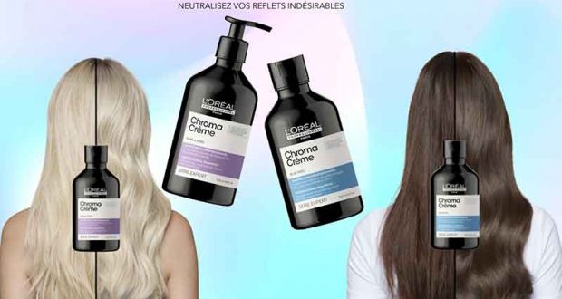 24 shampoings Chroma Crème L'Oréal Professionnel à tester