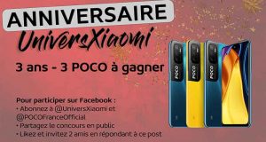 3 smartphones XIAOMI POCO M3 Pro offerts