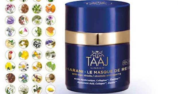 30 masque de reine Gold Maharani TAAJ Paris à tester