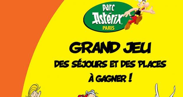 32 x 2 entrées pour le Parc Astérix offertes