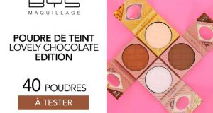 40 Poudres de Teint LOVELY Chocolate Edition BYS à tester