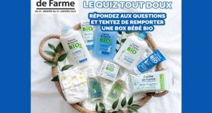 5 ensembles de produits bébé Corine de Farme offerts