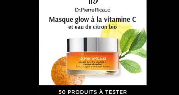 50 masques Glow de Dr Pierre Ricaud à tester