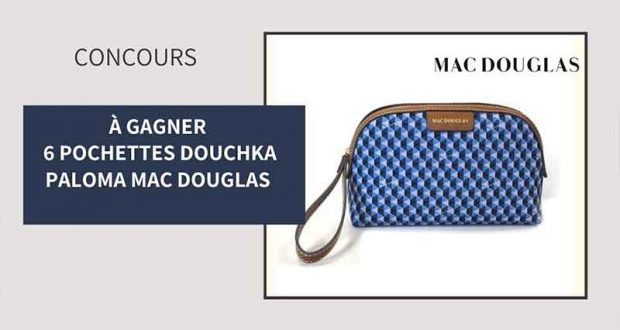 6 sacs à main pochette Mac Douglas offerts