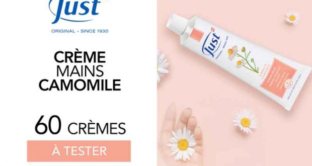 60 Crèmes pour les mains Just France à tester