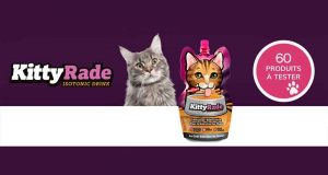 60 KittyRade 250 ml pour chats à tester