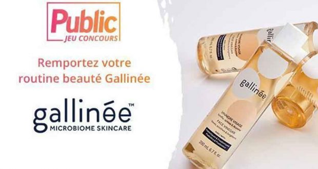 7 coffrets de 7 produits de soins Gallinée offerts