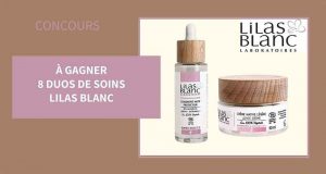 8 lots de 2 produits de soins Lilas Blanc offerts