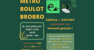 Brocante d'objets gratuits Eisenia & UniVert