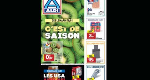 Catalogue Aldi du 19 janvier au 25 janvier 2022