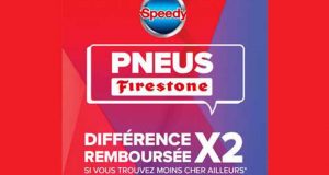 Pneus Firestone Remboursés x2 si vous trouvez moins cher ailleurs