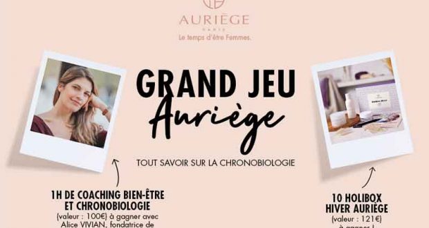 10 box de soins Auriège offertes