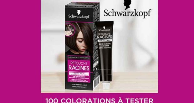 100 Colorations Retouche Racines Tenue 7 Jours Schwarzkopf à tester