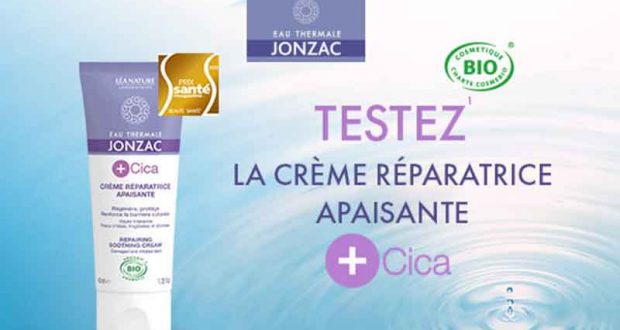 100 Crème réparatrice apaisante +Cica LÉA NATURE à tester