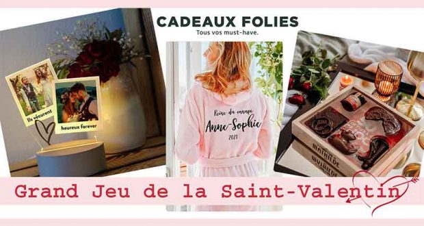 12 cartes cadeaux CadeauxFolies de 100 euros offertes