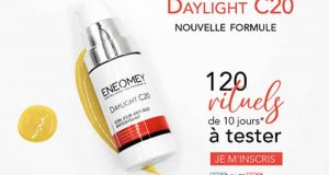 120 Soins de Jour Anti-Age DAYLIGHT C20 Eneomey à tester