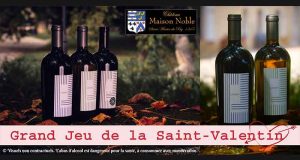 15 lots de 4 bouteilles de vin Château Maison Noble Saint Martin offerts