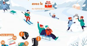 214 cadeaux Kinder offerts