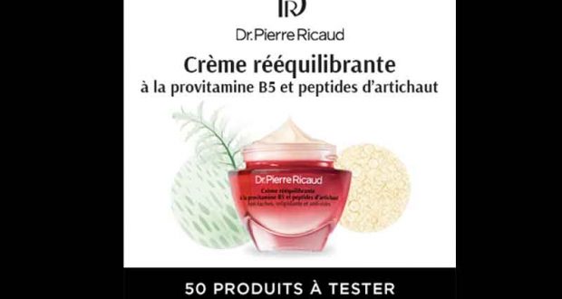 50 crèmes rééquilibrantes Dr.Pierre Ricaud à tester
