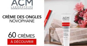 60 crème des ongles Novophane ACM à tester