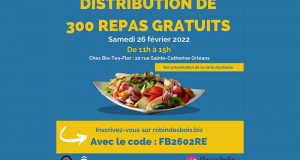 Distribution de 300 repas gratuits
