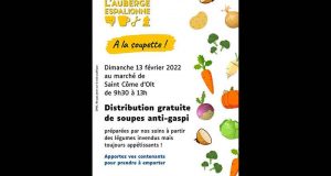 Distribution gratuite de soupe anti-gaspi