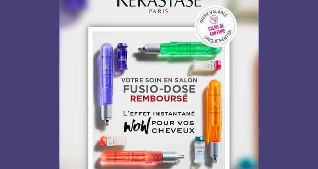 Soin personnalisé Kérastase Fusio-Dose 100% remboursé