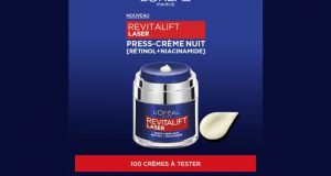 100 Revitalift Laser Press-Crème Nuit Rétinol + Niacinamide à tester