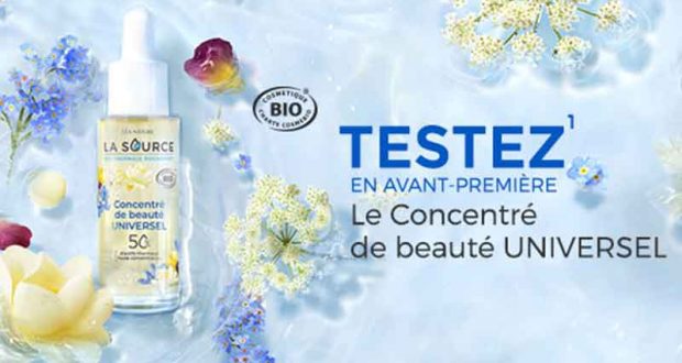 100 Soin Concentré de beauté Universel La Source à tester