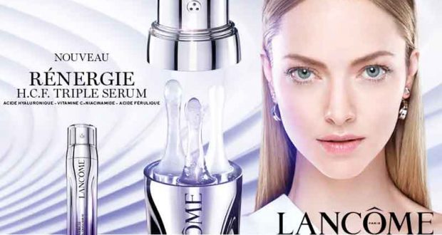 14 soins LANCOME Rénergie H.C.F. Triple Serum offerts