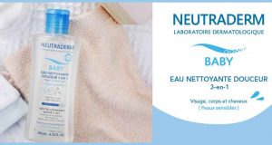 20 Eau Nettoyante Douceur NEUTRADERM à tester