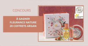 20 coffrets beauté Argan de Fleurance Nature offerts