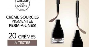 20 crèmes sourcils PERM-A-LINE L'Atelier du Sourcil à tester