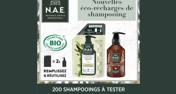 200 Shampooing N.A.E. à tester