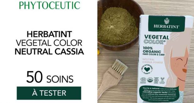 50 Soins HERBATINT VEGETAL COLOR - NEUTRAL CASSIA à tester