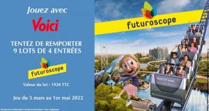 9 x 4 entrées pour le parc du Futuroscope à Poitiers offertes