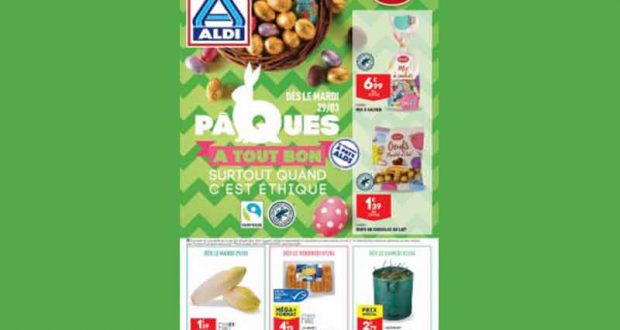 Catalogue Aldi du 29 mars au 4 avril 2022