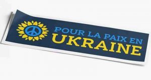Sélection de stickers Stand with Ukraine gratuits