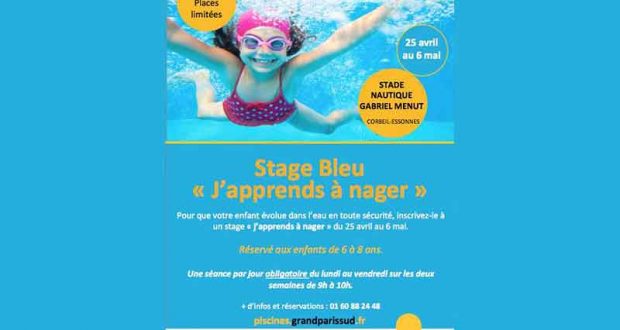 Stage d'apprentissage de la natation