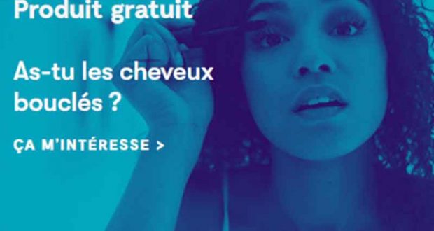 Testez des produits pour cheveux bouclés