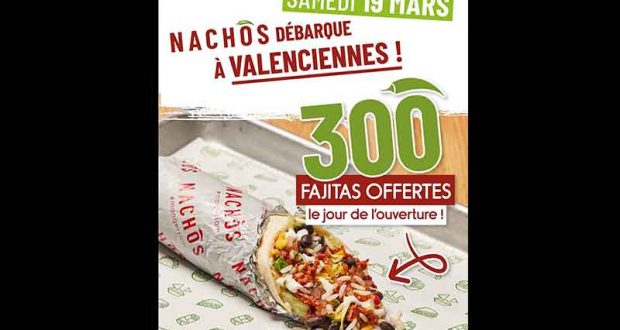 Une fajita offerte aux 300 premiers clients