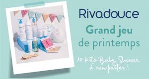 10 kits Baby Shower Rivadouce offerts