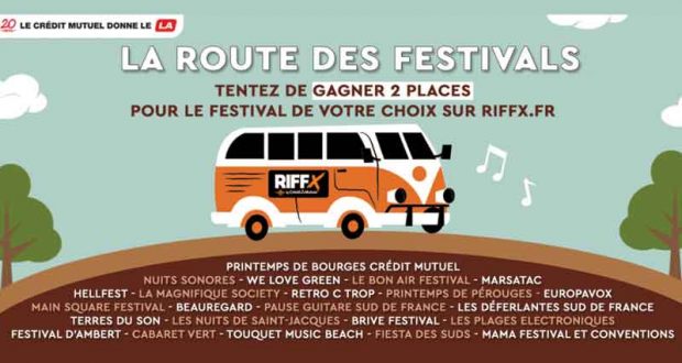 180 lots de 2 invitations pour un festival au choix offerts