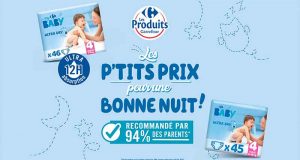 2000 paquets de Couches Ultra Dry My Carrefour Baby à tester
