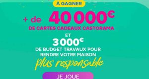 3055 cartes cadeaux Castorama offertes